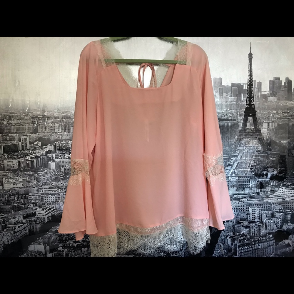 Light pink blouse